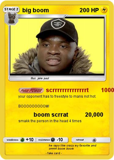 Pokemon big boom
