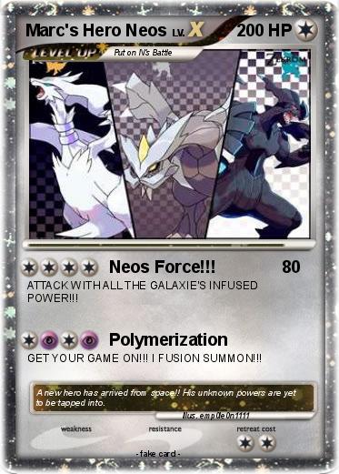Pokemon Marc's Hero Neos
