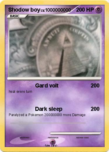 Pokemon Shodow boy