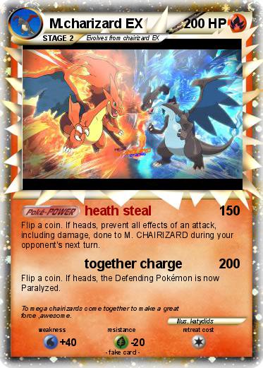 Pokemon M.charizard EX