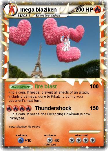 Pokemon mega blaziken