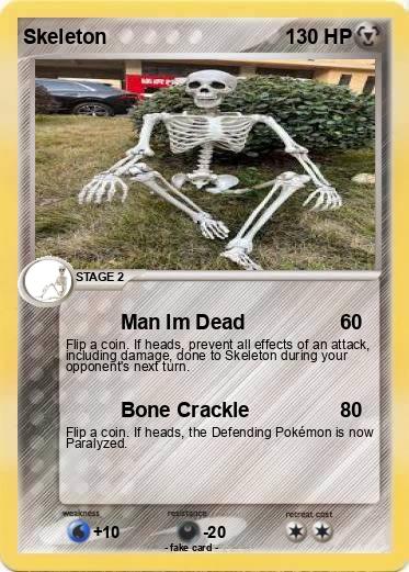 Pokemon Skeleton