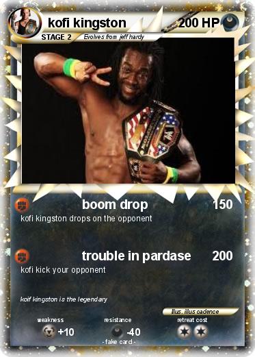 Pokemon kofi kingston