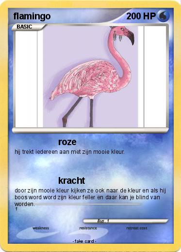 Pokemon flamingo