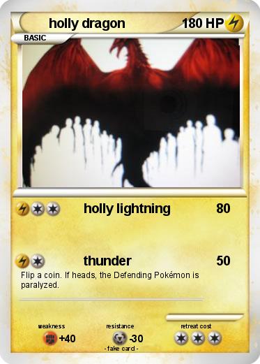 Pokemon holly dragon
