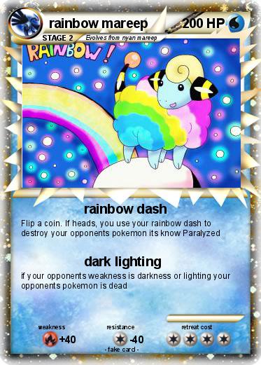 Pokemon rainbow mareep