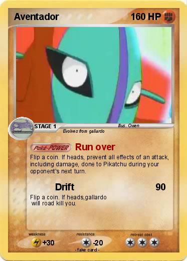 Pokemon Aventador