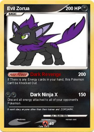 Pokemon Evil Zorua