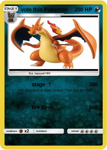 Pokemon vote this Pokemon