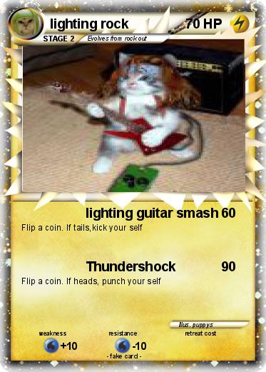 Pokemon lighting rock