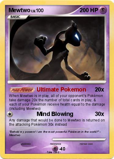 Pokemon Mewtwo