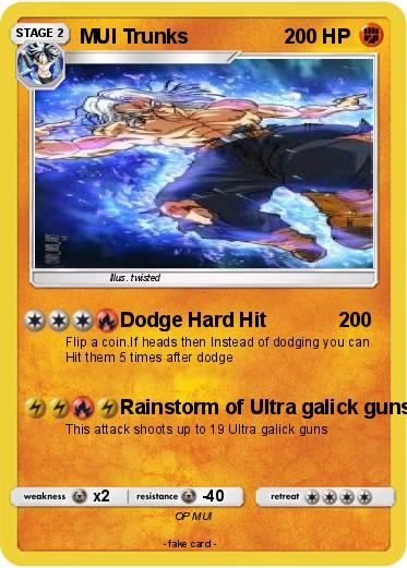 Pokemon MUI Trunks