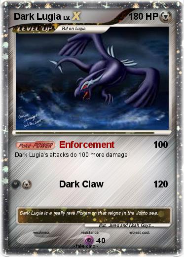 Pokemon Dark Lugia