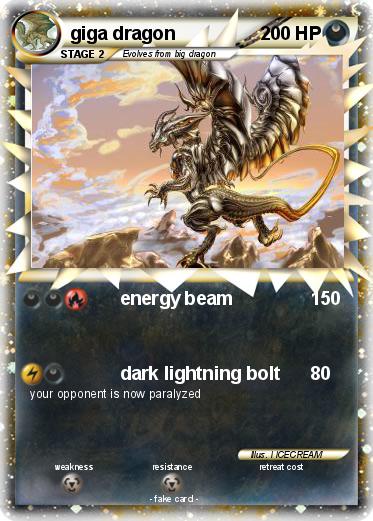 Pokemon giga dragon