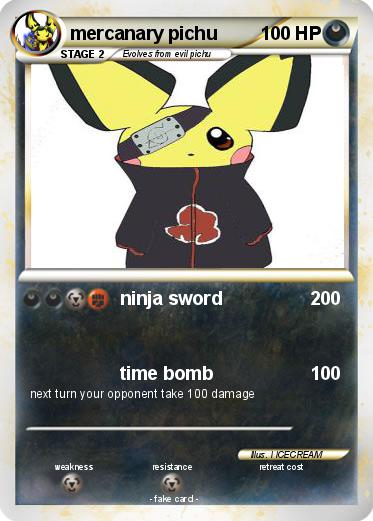 Pokemon mercanary pichu