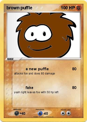 Pokemon brown puffle