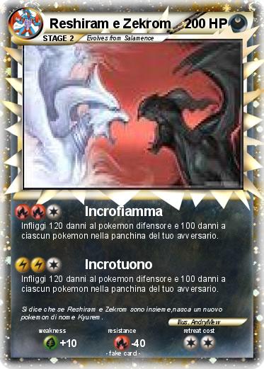 Pokemon Reshiram e Zekrom