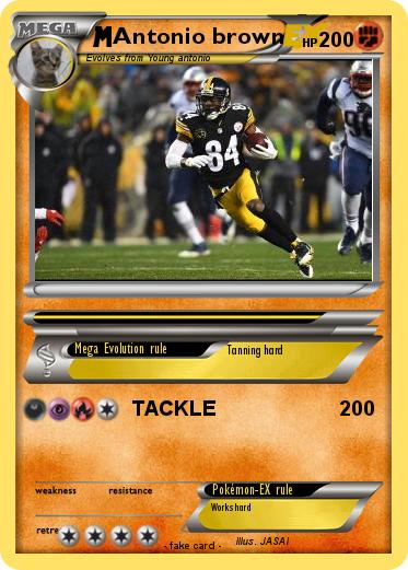 Pokemon Antonio brown