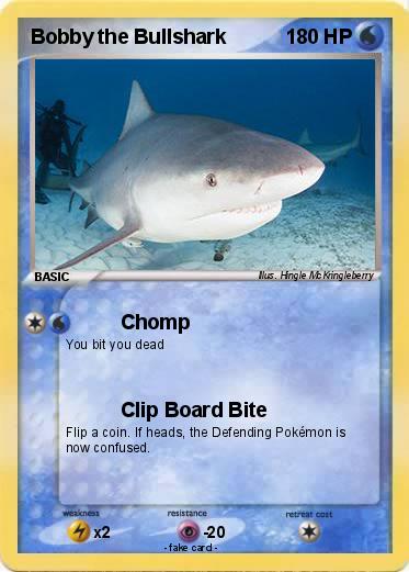 Pokemon Bobby the Bullshark