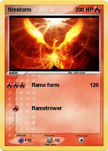 Pokemon firestorm