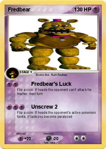 Pokemon Fredbear