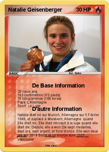 Pokemon Natalie Geisenberger