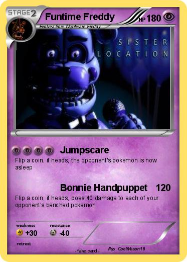 Pokemon Funtime Freddy