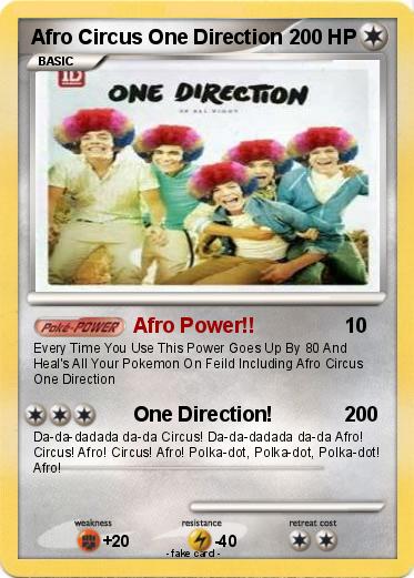 Pokemon Afro Circus One Direction