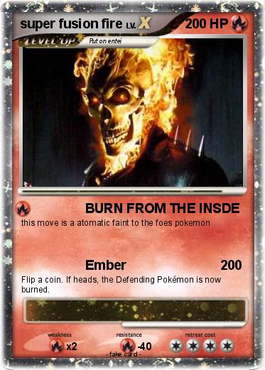 Pokemon super fusion fire