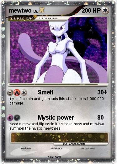 Pokemon mewtwo