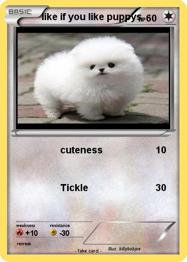 Pokemon like if you like puppys