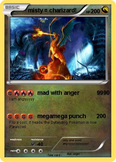 Pokemon misty = charizard!