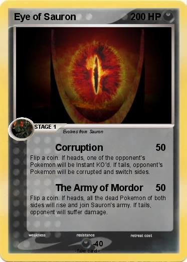Pokemon Eye of Sauron