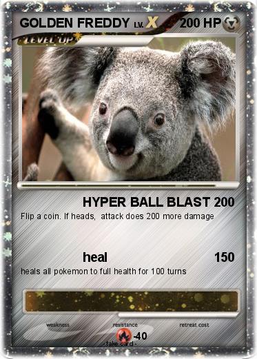 Pokemon GOLDEN FREDDY