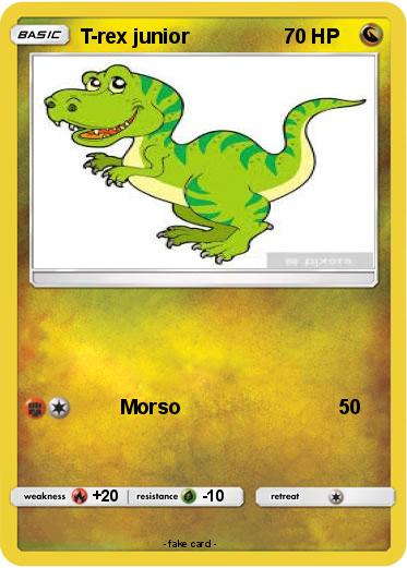 Pokemon T-rex junior