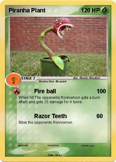 Pokemon Piranha Plant