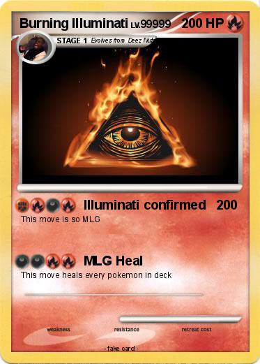 Pokemon Burning Illuminati