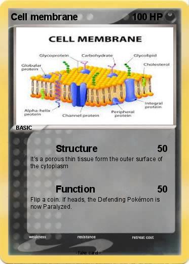 Pokemon Cell membrane
