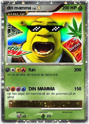 Pokemon din mamma
