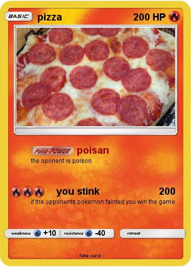 Pokemon pizza