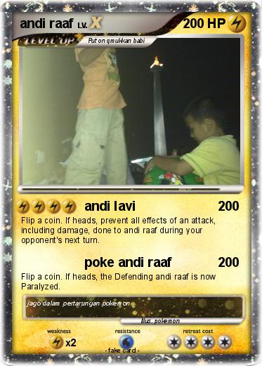 Pokemon andi raaf