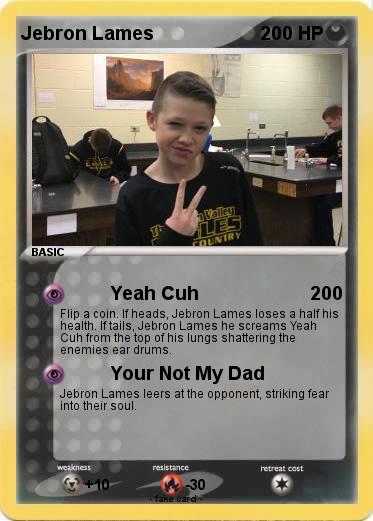 Pokemon Jebron Lames
