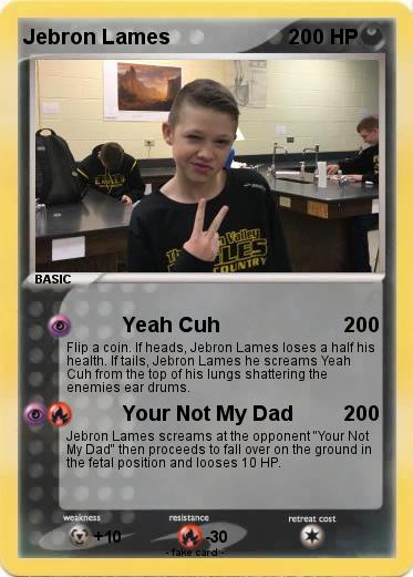 Pokemon Jebron Lames