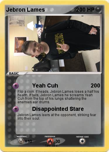 Pokemon Jebron Lames