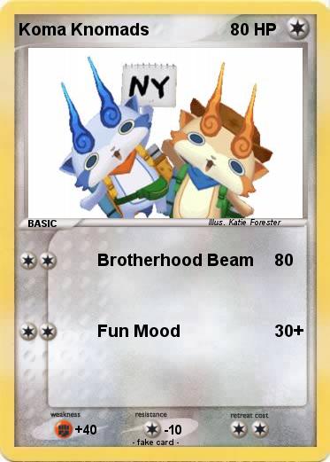 Pokemon Koma Knomads