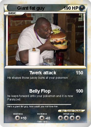 Pokemon Giant fat guy