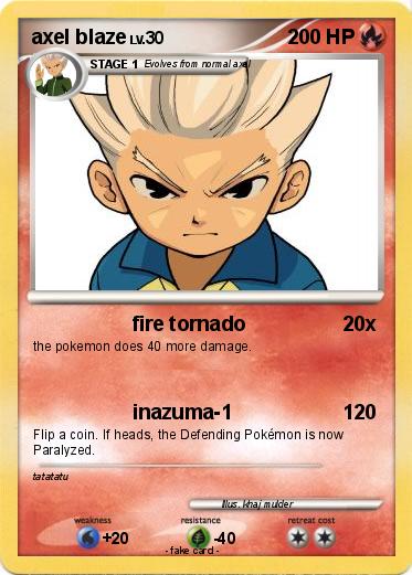 Pokemon axel blaze