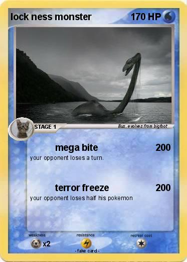 Pokemon lock ness monster