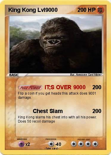 Pokemon King Kong Lvl9000