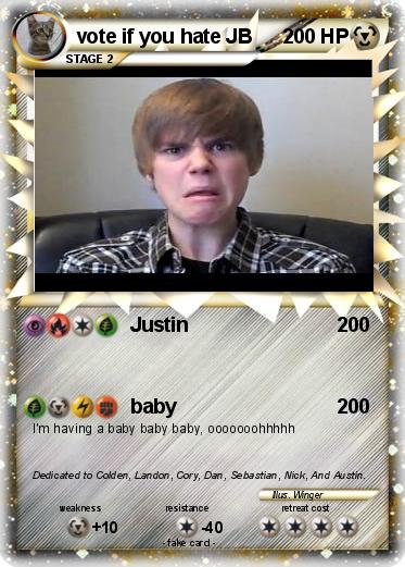 Pokemon vote if you hate JB